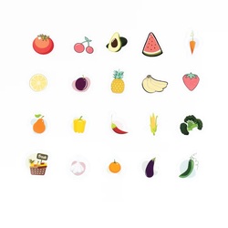 Factor Notes Very Veggie Stickers - Pack of 20 Designs FN5120